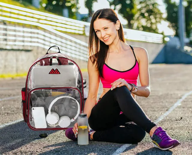 Wholesale 17 Inch Clear Backpack