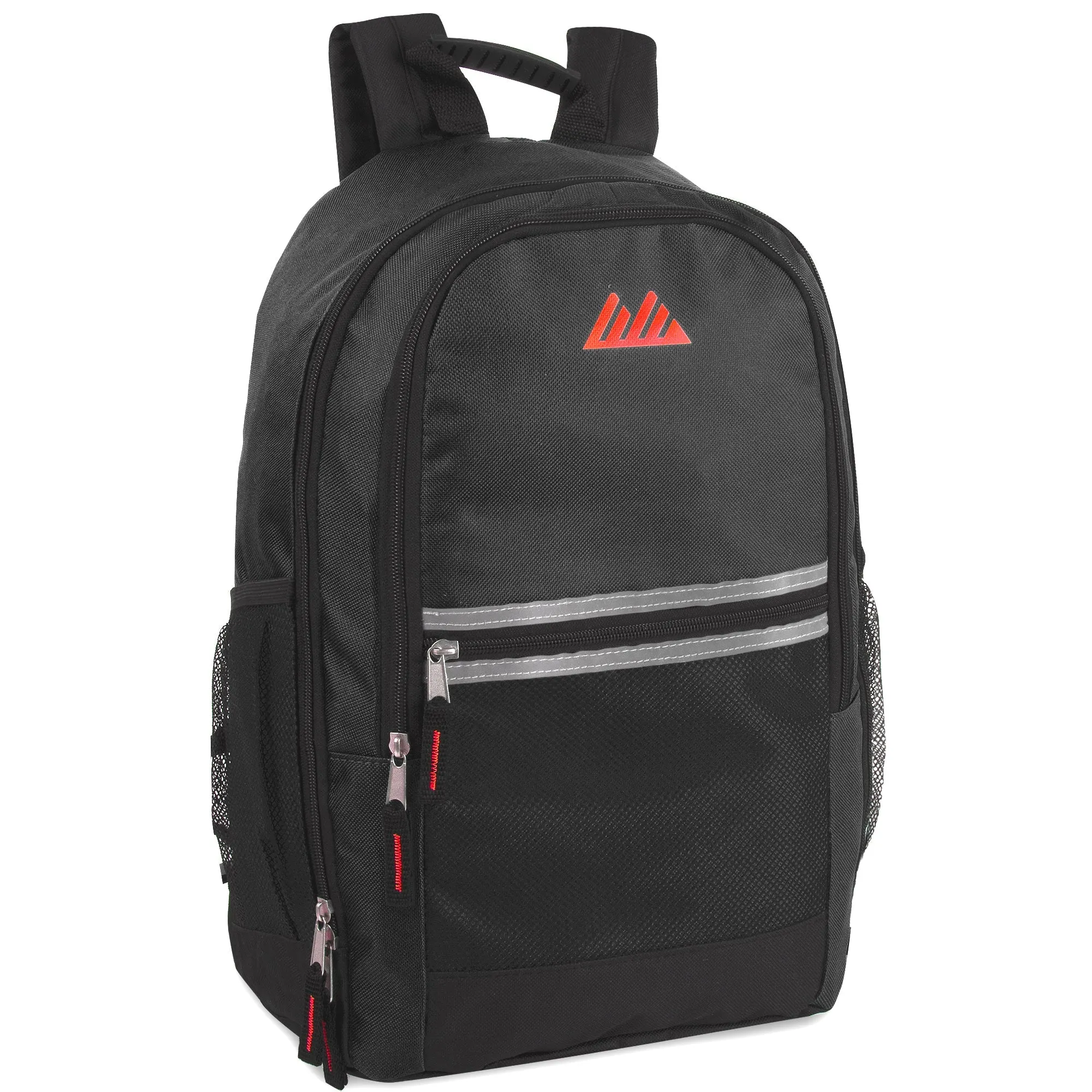 Wholesale Multi-Pocket Reflective Backpack - Assorted
