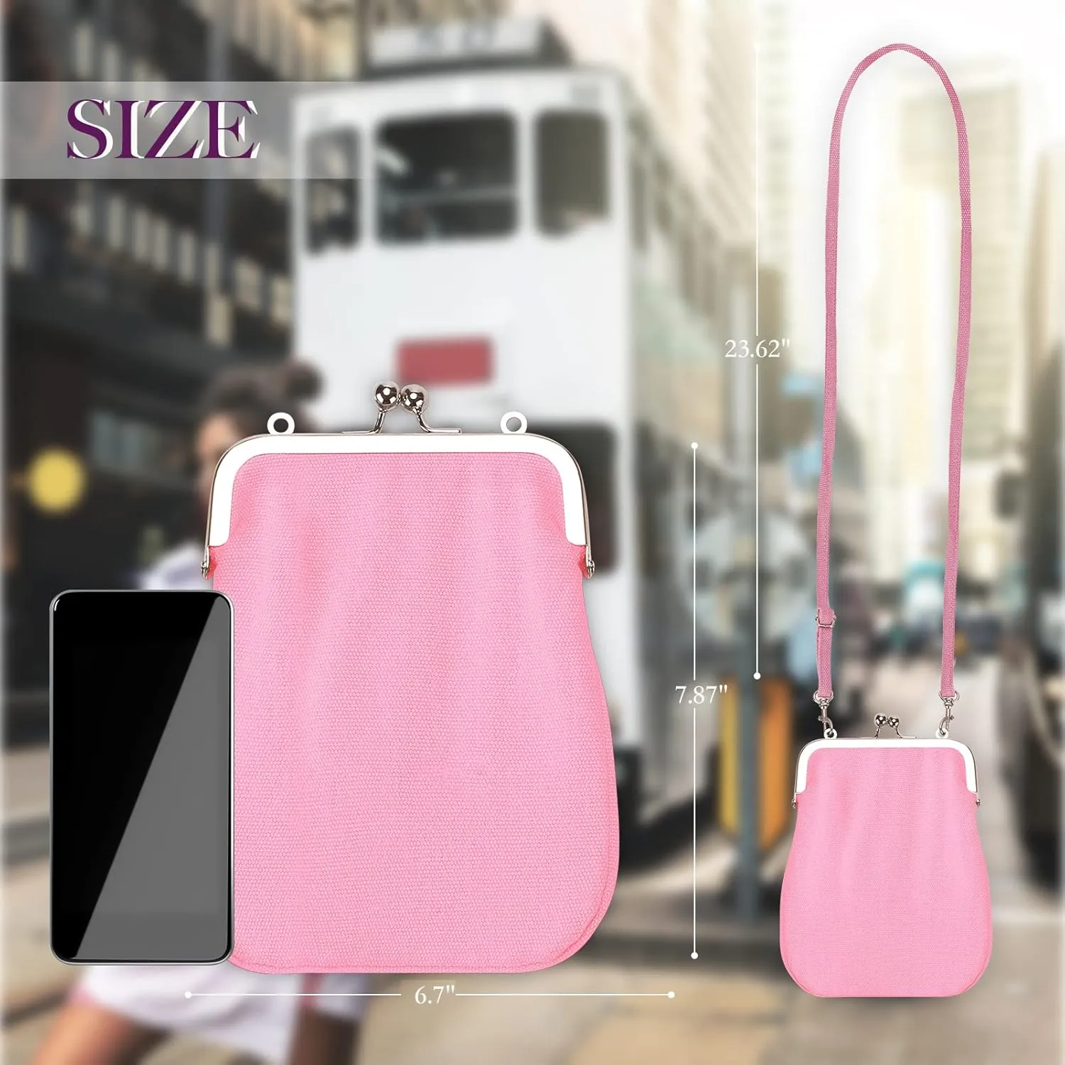 Wild & Bold Small Crossbody Bags For Women Cross Body Purses Mini Cell Phone Shoulder Bag