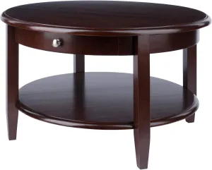 Winsome Wood Concord Occasional Table, Antique Walnut