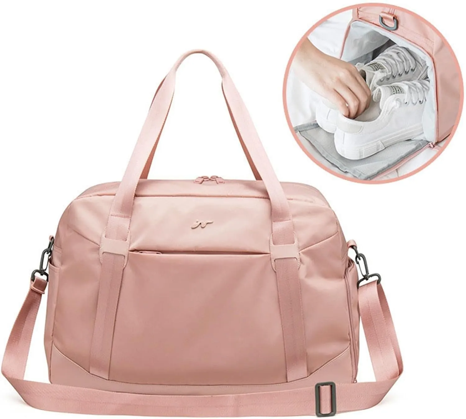 women Fitness Gym Dry Wet Sports Gymtas Travel Tas For Men Training Bag Sport Swimming Yoga Sportbag Swim (Grey)