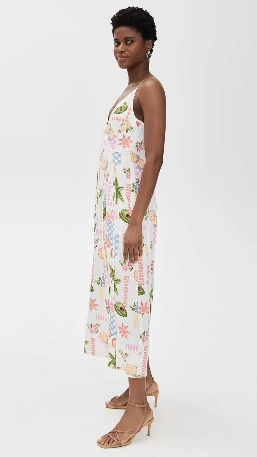 Women's Gracie Panel Midi Dress