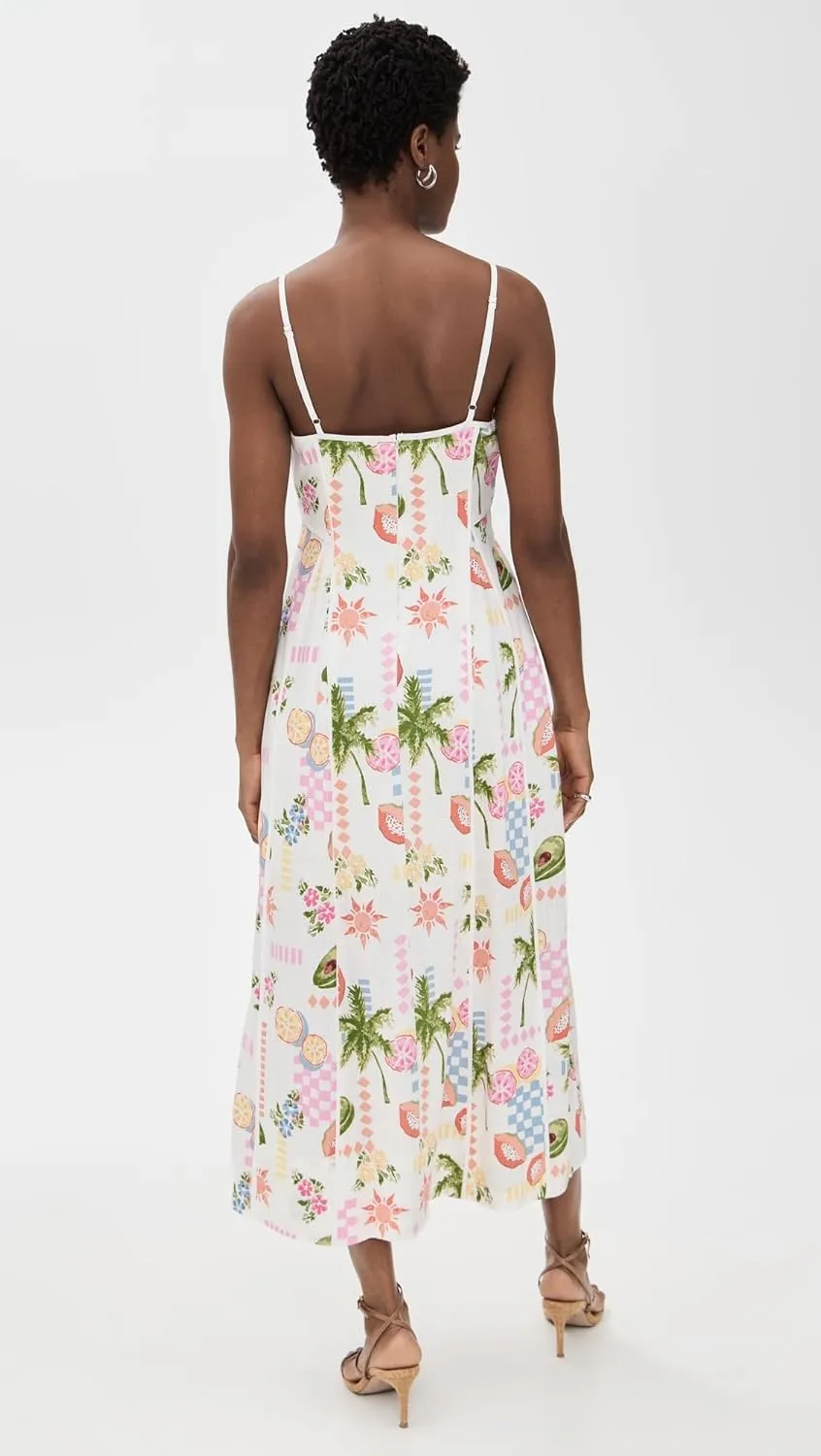 Women's Gracie Panel Midi Dress
