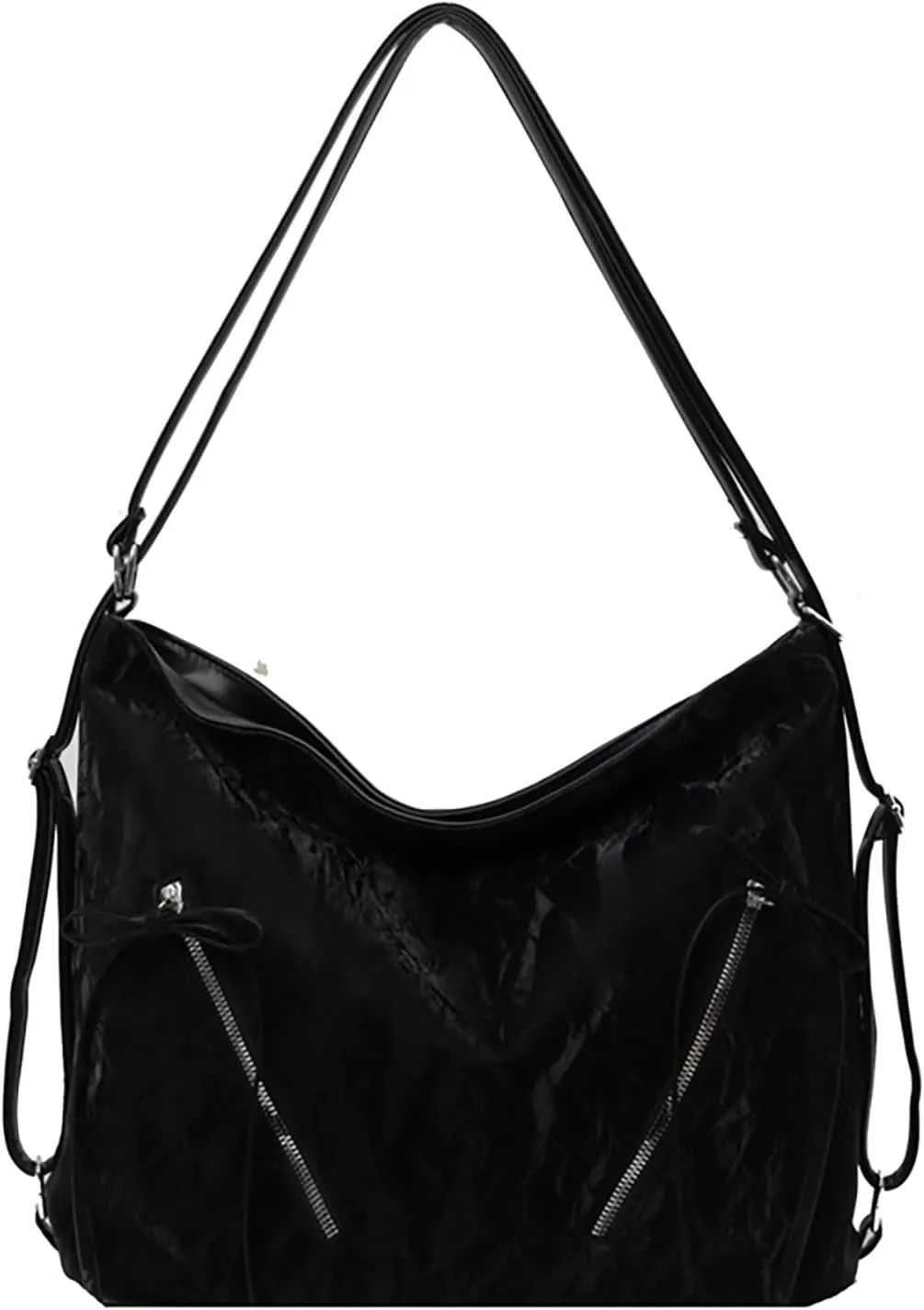 women's Large Capacity Purses and Handbags trendy Sweet Bowknot Shoulder Bags Adjustable Strap Handbag crossbody bags