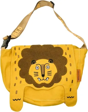 Women's original crossbody canvas bag with animal theme: for gym, travel, laptop and umbrella - stylish and practical