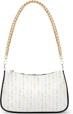 Women's Shoulder Handbags Chain Shoulder Brace for Women Bag Partysu Print Ladies Vacation Handbags Tote Purse,Multi1