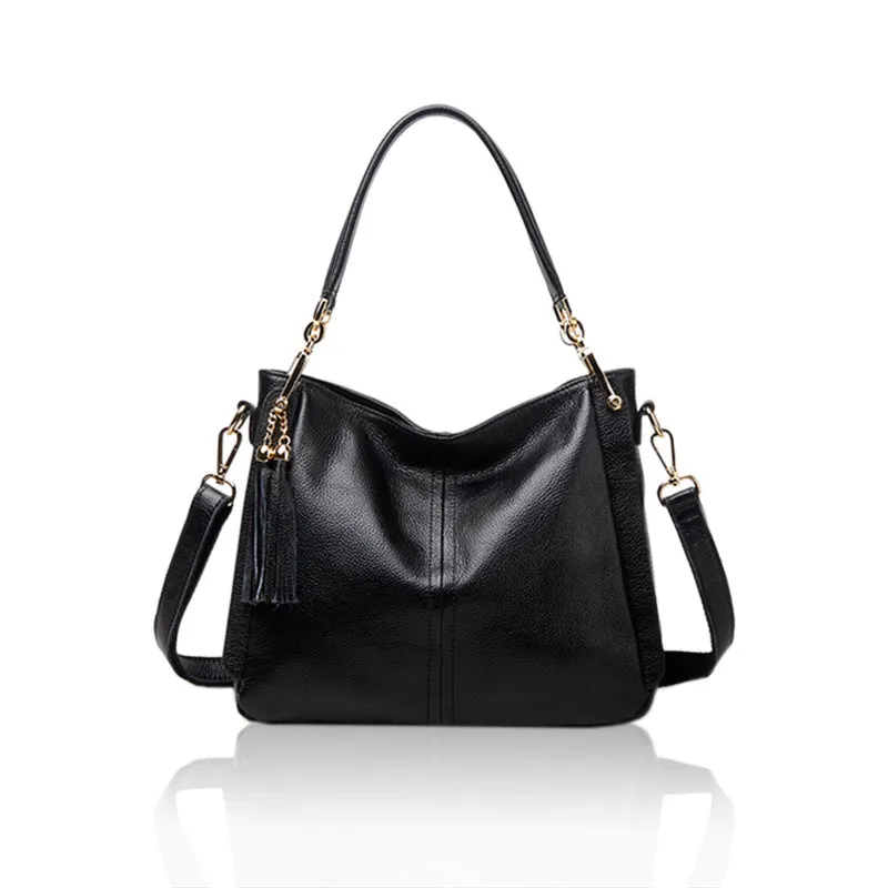 Women's Summer Street Fashion Leather Solid Crossbody Bags