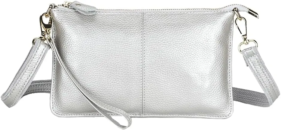 Women's Trendy Leather Shoulder Crossbody Bag Small Square Purse Totes Soft Handbag Satchel Clutch