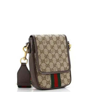 x Palace Web Flap Messenger GG-P Canvas Small