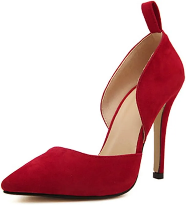 Z&L Fashion Women's Pointy Toe High Heel Stiletto Big Bow Dress Pumps