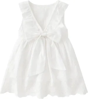 Zanie Kids Easter Dresses for Girls Baby Girl Summer Dress Playwear Family Photo Outfits
