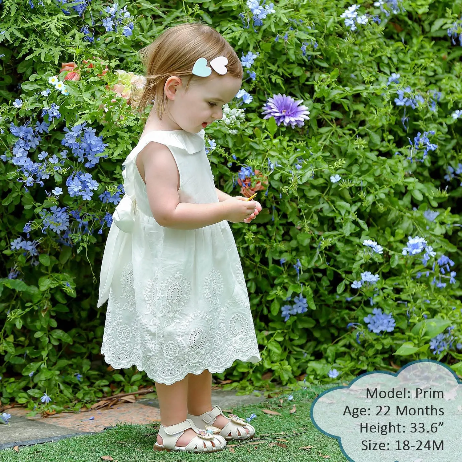 Zanie Kids Easter Dresses for Girls Baby Girl Summer Dress Playwear Family Photo Outfits