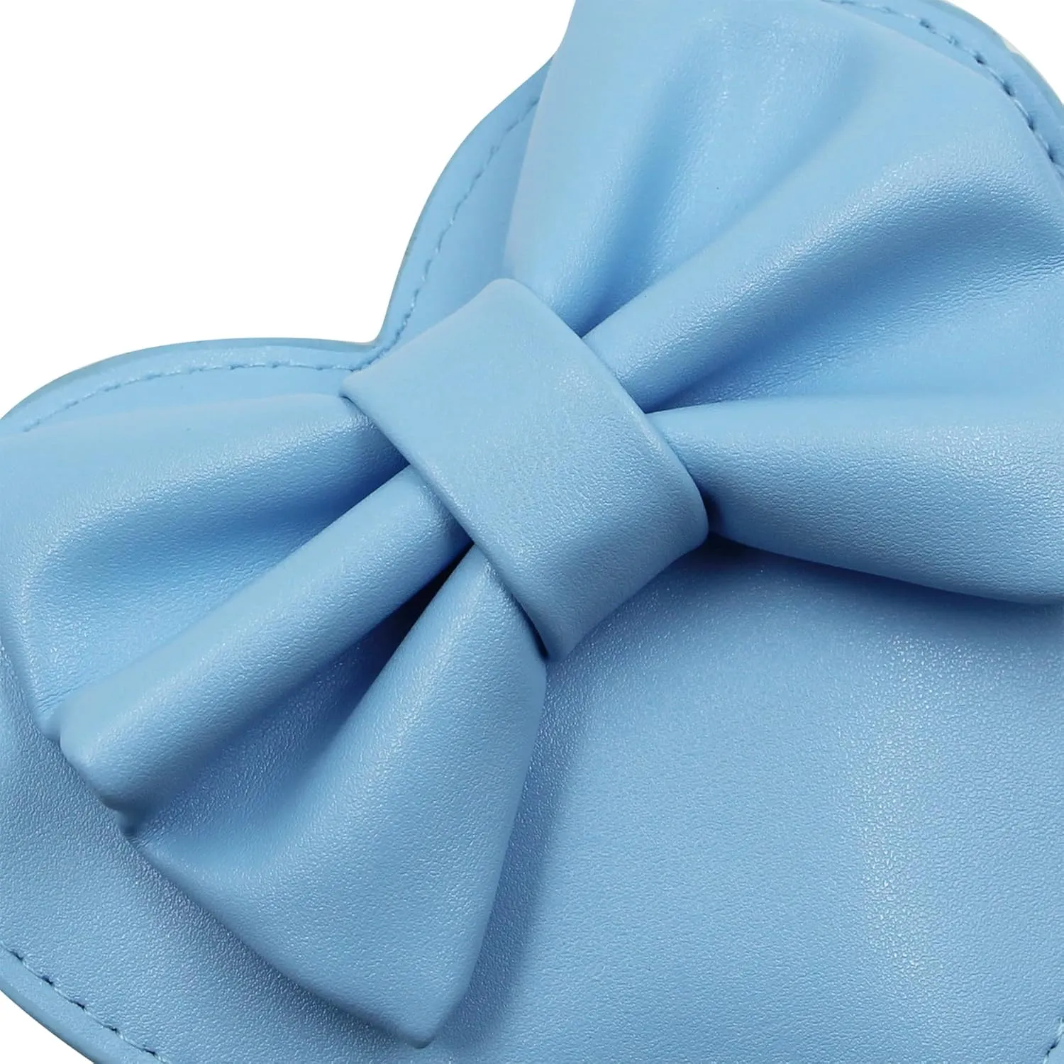 ZGMYC Cute Heart-shaped Crossbody Purse Bowknot Shoulder Bag Satchel for Little Girls Toddlers