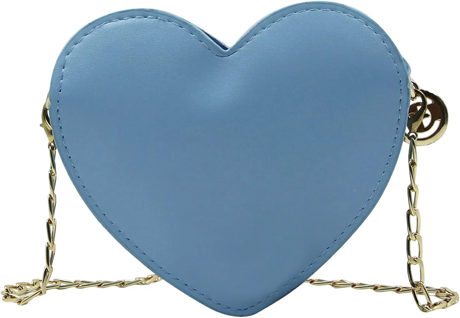 ZGMYC Cute Heart-shaped Crossbody Purse Bowknot Shoulder Bag Satchel for Little Girls Toddlers