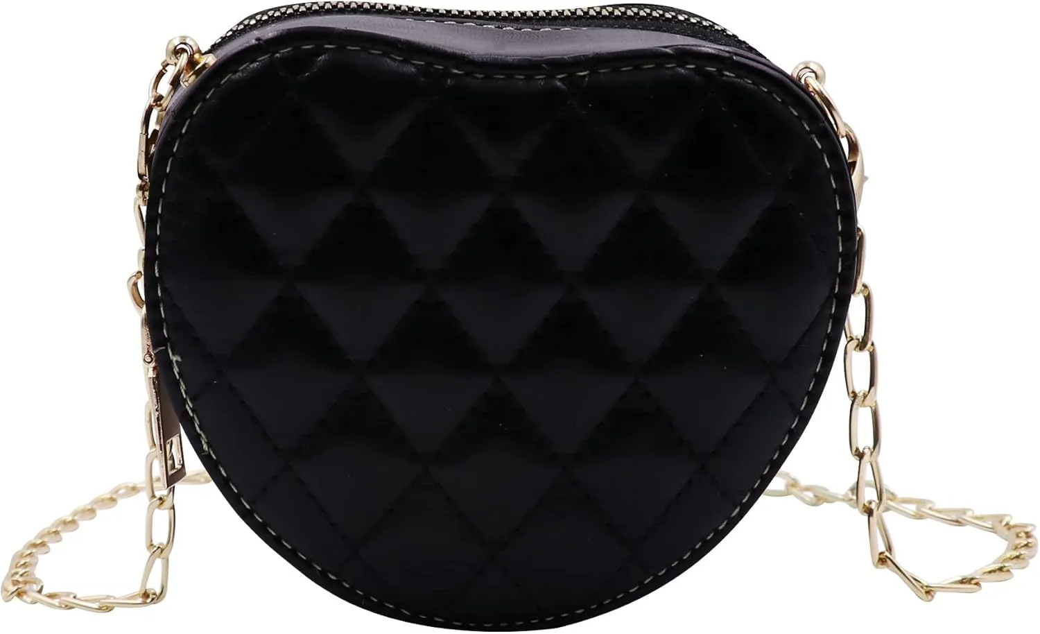 ZGMYC Cute Heart-shaped Crossbody Purse Bowknot Shoulder Bag Satchel for Little Girls Toddlers