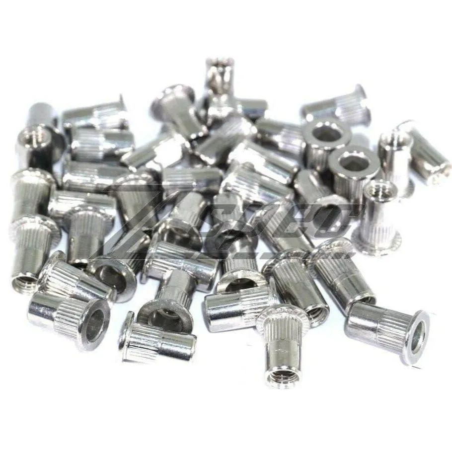 ZSPEC M6-1.0 Rivet Nuts, SUS304 Stainless Steel, 10-Pack
