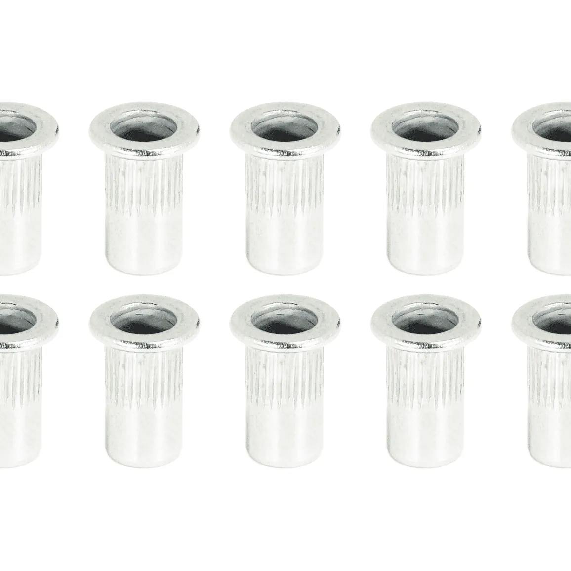 ZSPEC M6-1.0 Rivet Nuts, SUS304 Stainless Steel, 10-Pack