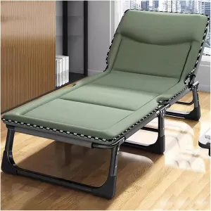 ZTGL D,170x56cm, Camping Cot for Adults, Office Nap Folding Lounge Chairs, Sunbathing Lounge Chairs, Camping Lounge Chair, Portable Patio Recliner Chair, Outdoor Lounge Chair