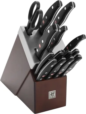 ZWILLING TWIN Signature 15-pc Self-Sharpening Knife Block Set - Brown