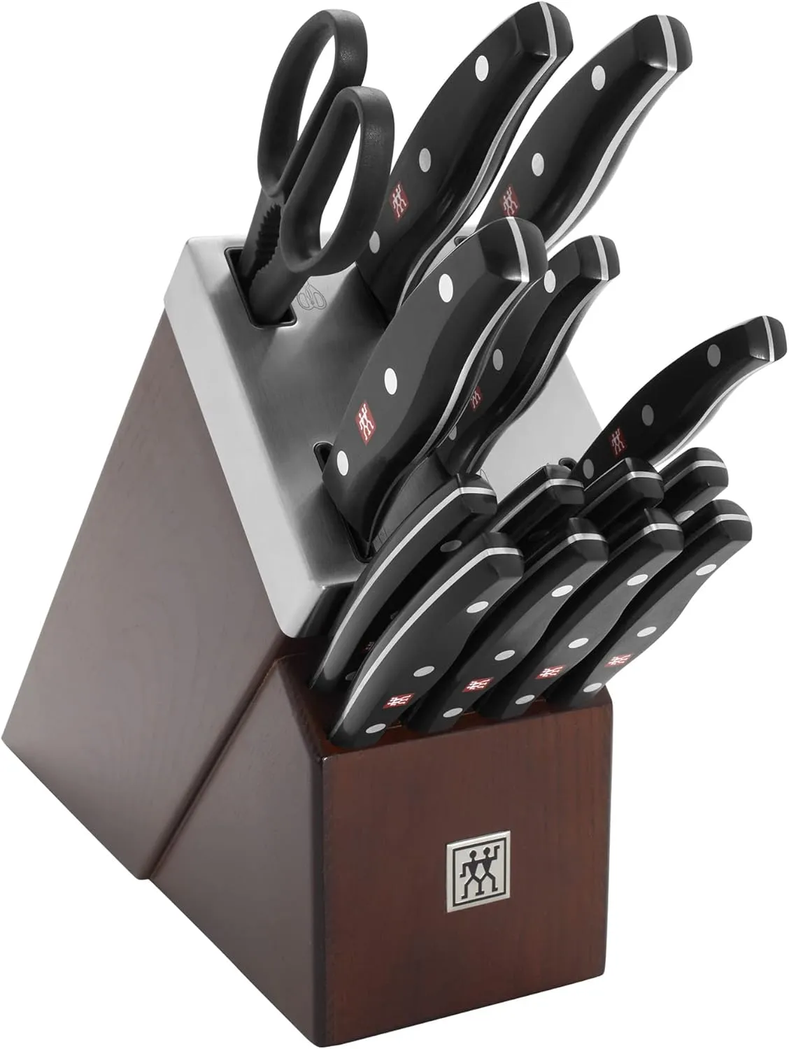 ZWILLING TWIN Signature 15-pc Self-Sharpening Knife Block Set - Brown